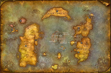 World of Warcraft Cataclysm: Новая география