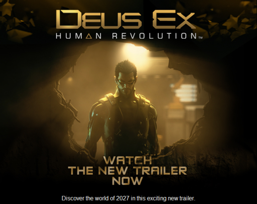 Deus Ex: Human Revolution - E3-трейлер Deus Ex: Human Revolution. CGI-ролик от создателей Final Fantasy XIII.