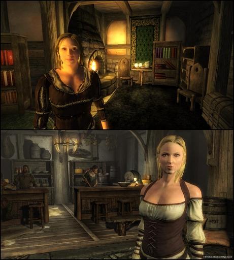 Elder Scrolls V: Skyrim, The - Сравнение Skyrim vs Oblivion